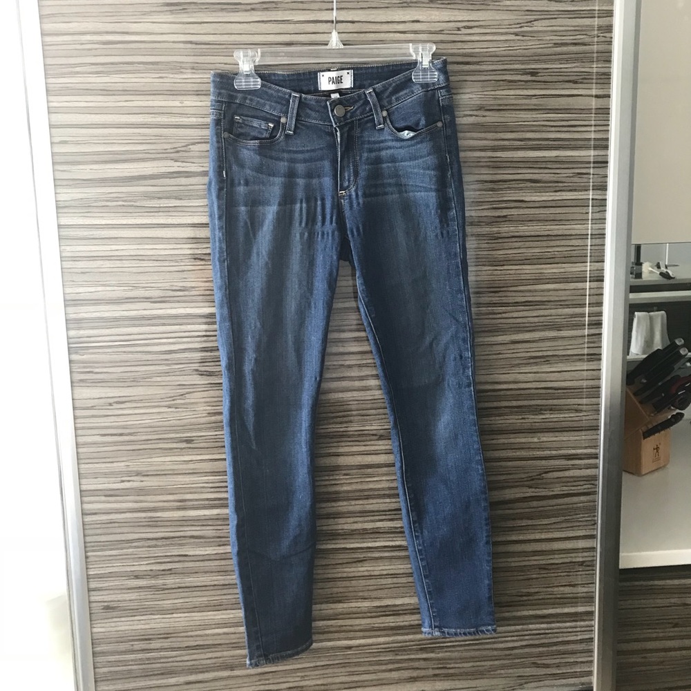 Paige skinny ankle jeans